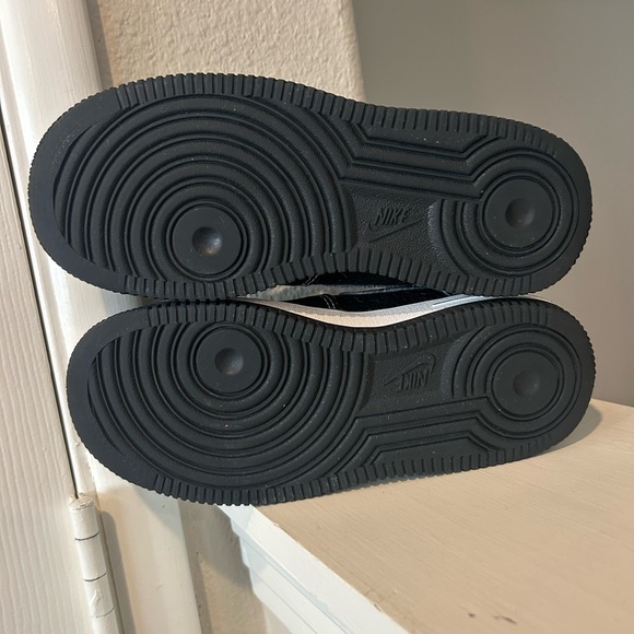 Nike Force 1 LV8 PS Shoes Black Purple DQ0301-001 Youth Boy's 1.5Y - Picture 8 of 9